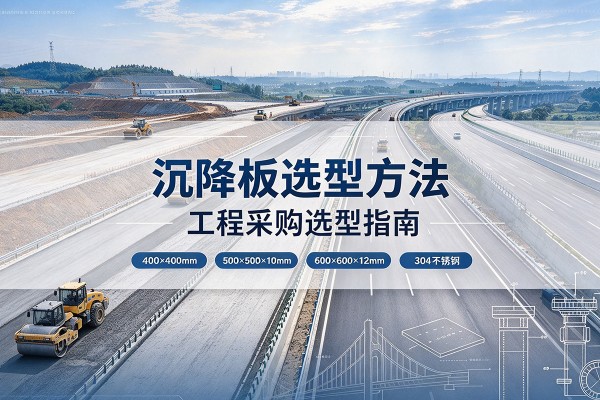 乐都沉降板选择方法