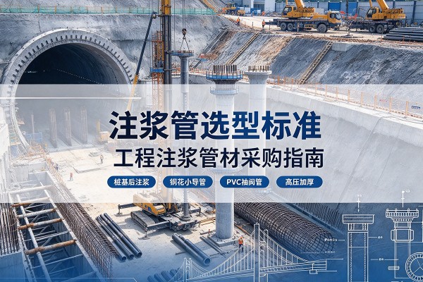 乐都注浆管选型标准