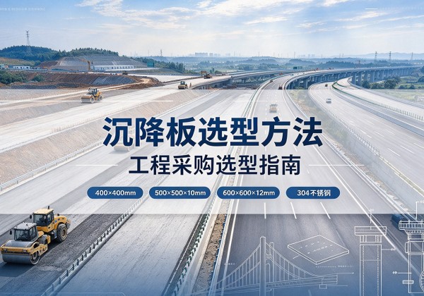 乐都沉降板选择方法