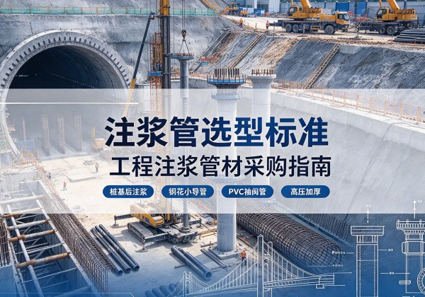 乐都注浆管选型标准